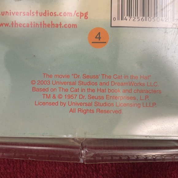 2003 Dr Seuss' Cat in the Hat Watch Universal Official Movie Merchandise - Picture 3 of 6